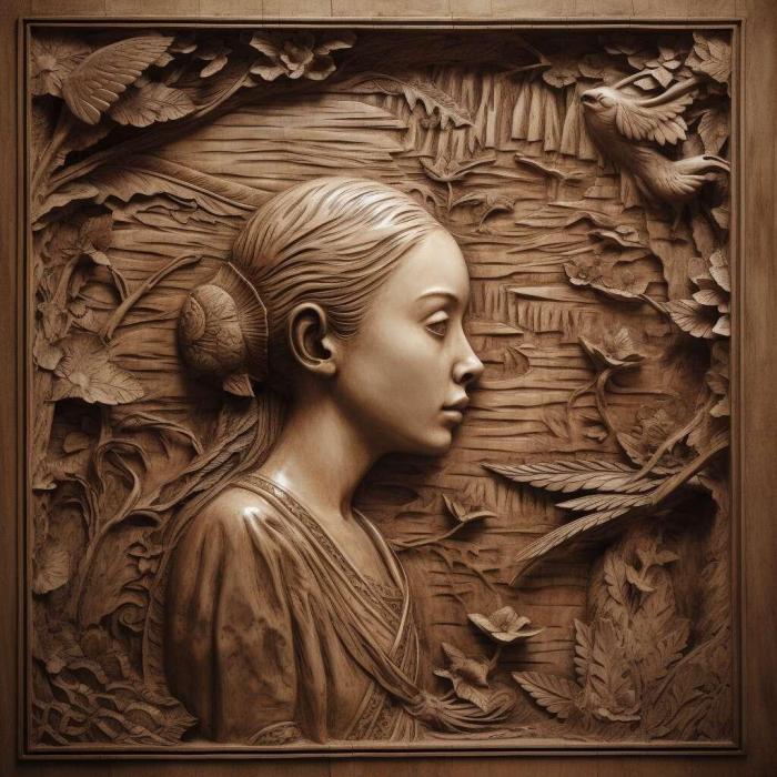 نموذج ثلاثي الأبعاد لآلة CNC 3D Art 